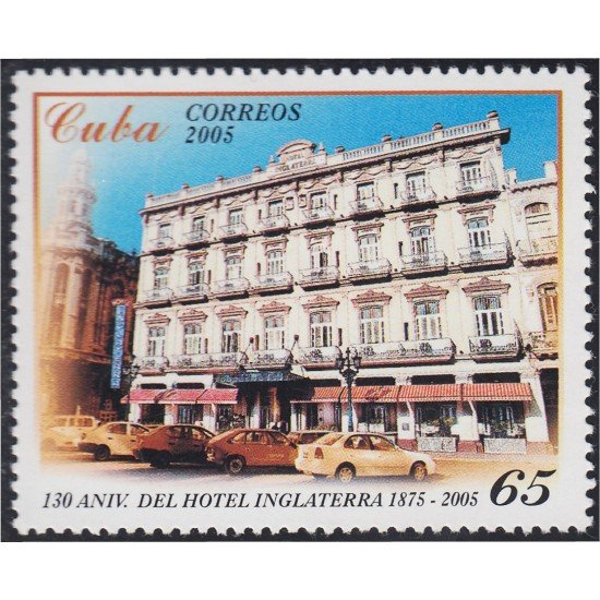 Cuba 4301 2005 130 Años del Hotel de Inglaterra MNH Cuba 4301 2005 130 Años del Hotel de Inglaterra MNH