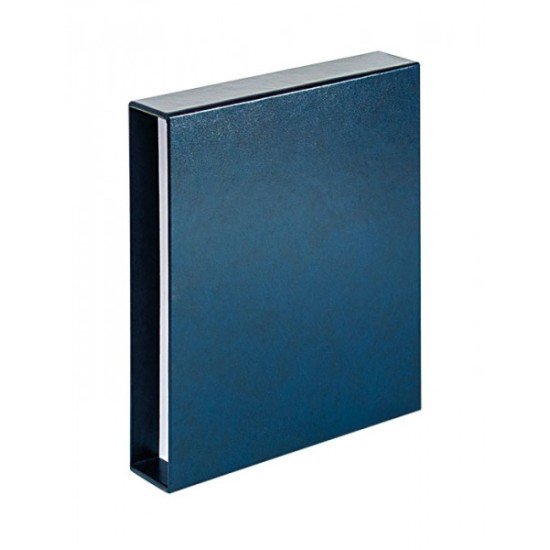 Lindner 810D-B Estuche en color azul (para tapa de anillas Lindner 810D-B Estuche en color azul (para tapa de anillas
