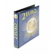 Lindner 1118R Carpeta de anillas para album para monedas conmemorativas de 2 Euros