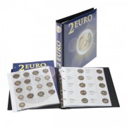 Lindner 1118M Album para monedas conmemorativas de 2 Euros