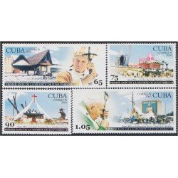 Cuba 4320/23 2006 1° Aniversario de la Muerte de SS. Juan Pablo II MNH