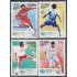 Cuba 4325/28 2006 Copa del Mundo de Fútbol en Alemania MNH