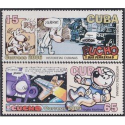 Cuba 4339/40 2006 Comics Cubanos MNH