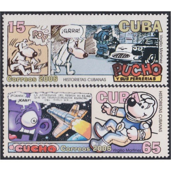 Cuba 4339/40 2006 Comics Cubanos MNH Cuba 4339/40 2006 Comics Cubanos MNH