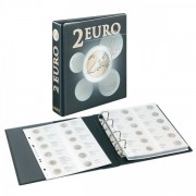 Lindner 3535M2 Album pre-impreso para monedas de 2 Euros