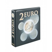 Lindner 3535R Carpeta de anillas para álbum pre-impreso para monedas de 2 Euros
