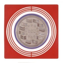 Lindner 2237 Adaptadores grandes para monedas o cápsulas Lindner 2237 Adaptadores grandes para monedas o cápsulas