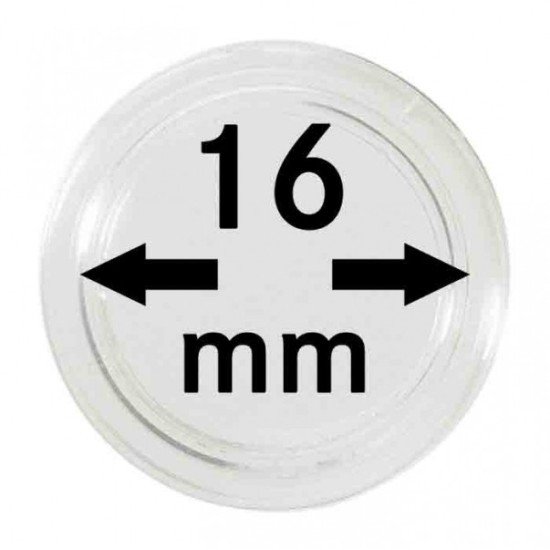 Lindner 2251016 Cápsulas 16 mm para bandejas pqte 100