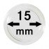 Lindner 2251015 Cápsulas 15 mm para bandejas pqte 100