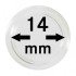 Lindner 2251014 Cápsulas 14 mm para bandejas pqte 100