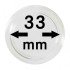 Lindner 2251033 Cápsulas 33 mm para bandejas pqte 100