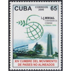 Cuba 4371 2006 XIV Cumbre del Movimiento de Países Aliados MNH