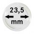 Lindner 2251235 Cápsulas 23,5 mm para bandejas pqte 100