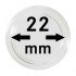 Lindner 2251022 Cápsulas 22 mm para bandejas pqte 100