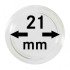 Lindner 2251021 Cápsulas 21 mm para bandejas pqte 100