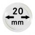 Lindner 2251020 Cápsulas 20 mm para bandejas pqte 100