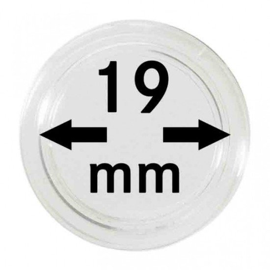 Lindner 2251019 Cápsulas 19 mm para bandejas pqte 100
