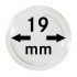 Lindner 2251019 Cápsulas 19 mm para bandejas pqte 100