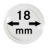 Lindner 2251018 Cápsulas 18 mm para bandejas pqte 100