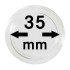 Lindner 2251035 cápsulas 35 mm para bandejas pqte 100