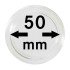 Lindner 2251050 cápsulas 50 mm para bandejas pqte 100