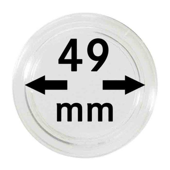 Lindner 2251049 cápsulas 49 mm para bandejas pqte 100