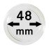 Lindner 2251048 cápsulas 48 mm para bandejas pqte 100