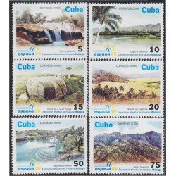 Cuba 4373/78 2006 Exposición Filatelica Internacional de Málaga Paisajes Cubanos MNH