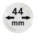 Lindner 2251044 cápsulas 44 mm para bandejas pqte 100