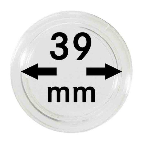 Lindner 2251039 cápsulas 39 mm para bandejas pqte 100