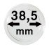 Lindner 2251385 cápsulas 38,5 mm para bandejas pqte 100
