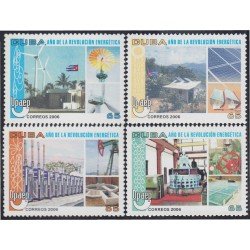 Cuba 4379/82 2006 Serie América UPAEP Ahorro de Energía MNH