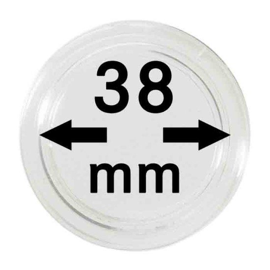 Lindner 2251038 cápsulas 38 mm para bandejas pqte 100