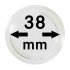 Lindner 2251038 cápsulas 38 mm para bandejas pqte 100