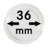 Lindner 2251036 cápsulas 36 mm para bandejas pqte 100