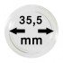 Lindner 2251355 cápsulas 35,5 mm para bandejas pqte 100