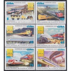 Cuba 4386/91 2006 Exposición Mundial de Filatelia MNH