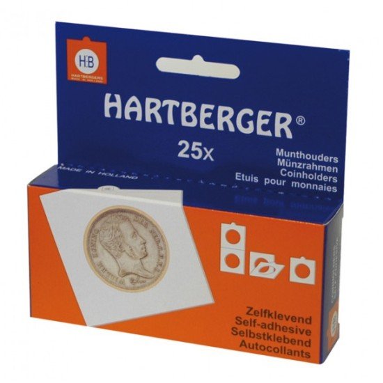 Lindner 8320395 Hartberger 39,5 mm Portamonedas autoadhesivo pqte 25 Lindner 8320395 Hartberger 39,5 mm Portamonedas autoadhesivo pqte 25