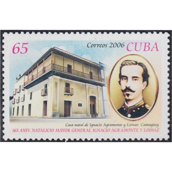 Cuba 4399 2006 165 Años del Mayor General Ignacio Agramonte y Loinaz MNH Cuba 4399 2006 165 Años del Mayor General Ignacio Agramonte y Loinaz MNH