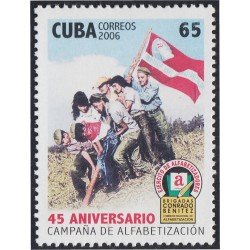 Cuba 4400 2006 45 Años de la Campaña del alfabetismo MNH