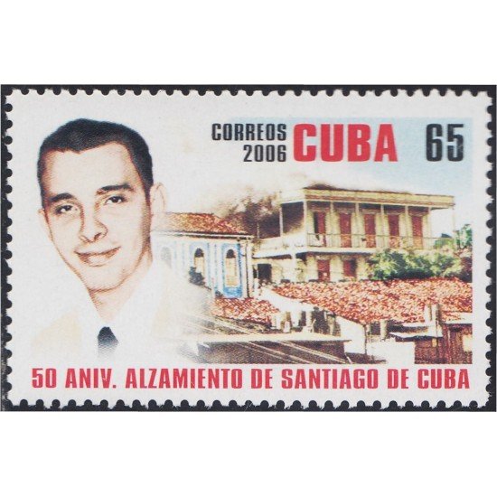 Cuba 4407 2006 50 Años del alzamiento de Santiago de Cuba MNH Cuba 4407 2006 50 Años del alzamiento de Santiago de Cuba MNH