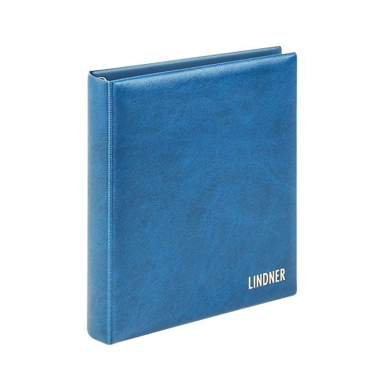 Lindner 1106Y-B Karat Carpeta de anillas CLÁSICA con mecanismo de 4 anillas azul Lindner 1106Y-B Karat Carpeta de anillas CLÁSICA con mecanismo de 4 anillas azul
