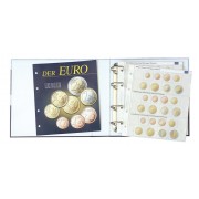 Lindner 1108M Karat Álbum ilustrado para juegos de monedas EURO: todos los países