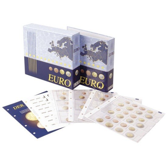 Lindner 1108E Karat Álbum ilustrado para juegos de monedas: todos los países Lindner 1108E Karat Álbum ilustrado para juegos de monedas: todos los países