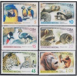 Cuba 4440/45 2007 Parque Zoologico Nacional MNH