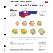 Lindner 1109-19 karat Página ilustrada para juegos de monedas EURO