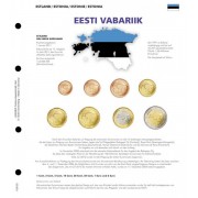 Lindner 1109-20 karat Página ilustrada para juegos de monedas EURO
