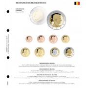 Lindner 1109-51 karat Página ilustrada para juegos de monedas EURO