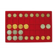 Lindner 2329-40 Bandeja para 40 monedas hasta 34 mm Ø 