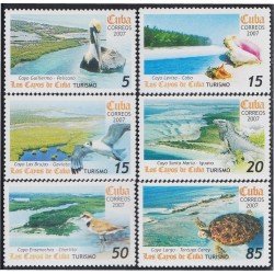 Cuba 4458/63 2007 Los Cabos de Cuba MNH